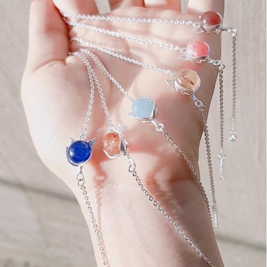 Phôi lắc tay hồ ly bạc ta tự gắn đá (không kèm đá)