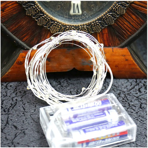 Đèn trang trí đom đóm 4m 40 bóng fairy light chạy pin giá rẻ | BigBuy360 - bigbuy360.vn