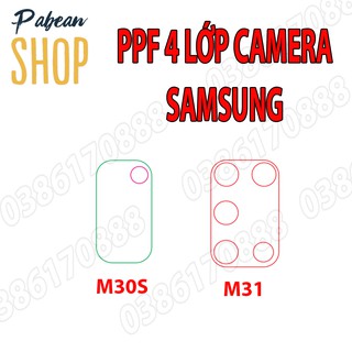 Dán camera ppf 4 lớp chống va đập cho samsung m30s / m31