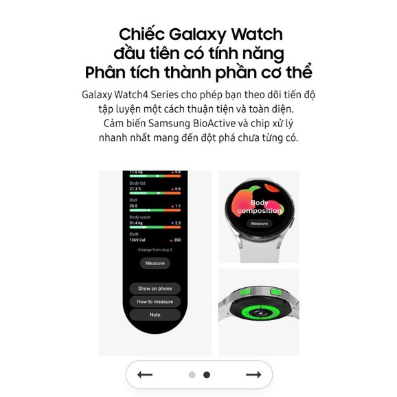 Đồng hồ Samsung Galaxy Watch 4 / Watch 4 Classic Hàng chính hãng