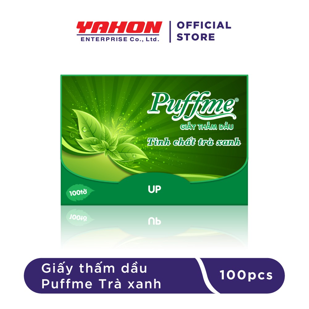 COMBO 3 HỘP GIẤY THẤM DẦU PUFFME  100 TỜ