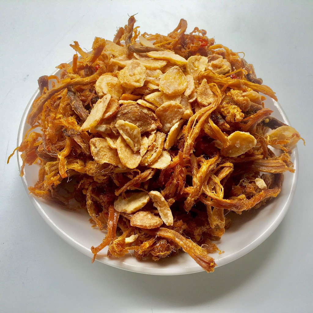 500gr Heo Khô Cháy Tỏi Thơm Ngon | BigBuy360 - bigbuy360.vn