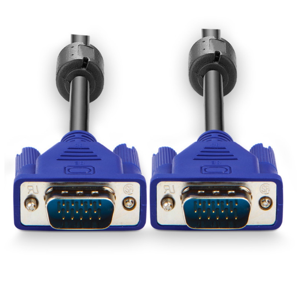 Dây VGA lõi đồng 1.5m 3m 5m 10m hàng chuẩn 3+6 chất lượng cao cáp 2 đầu VGA đực xịn tốt chống nhiễu
