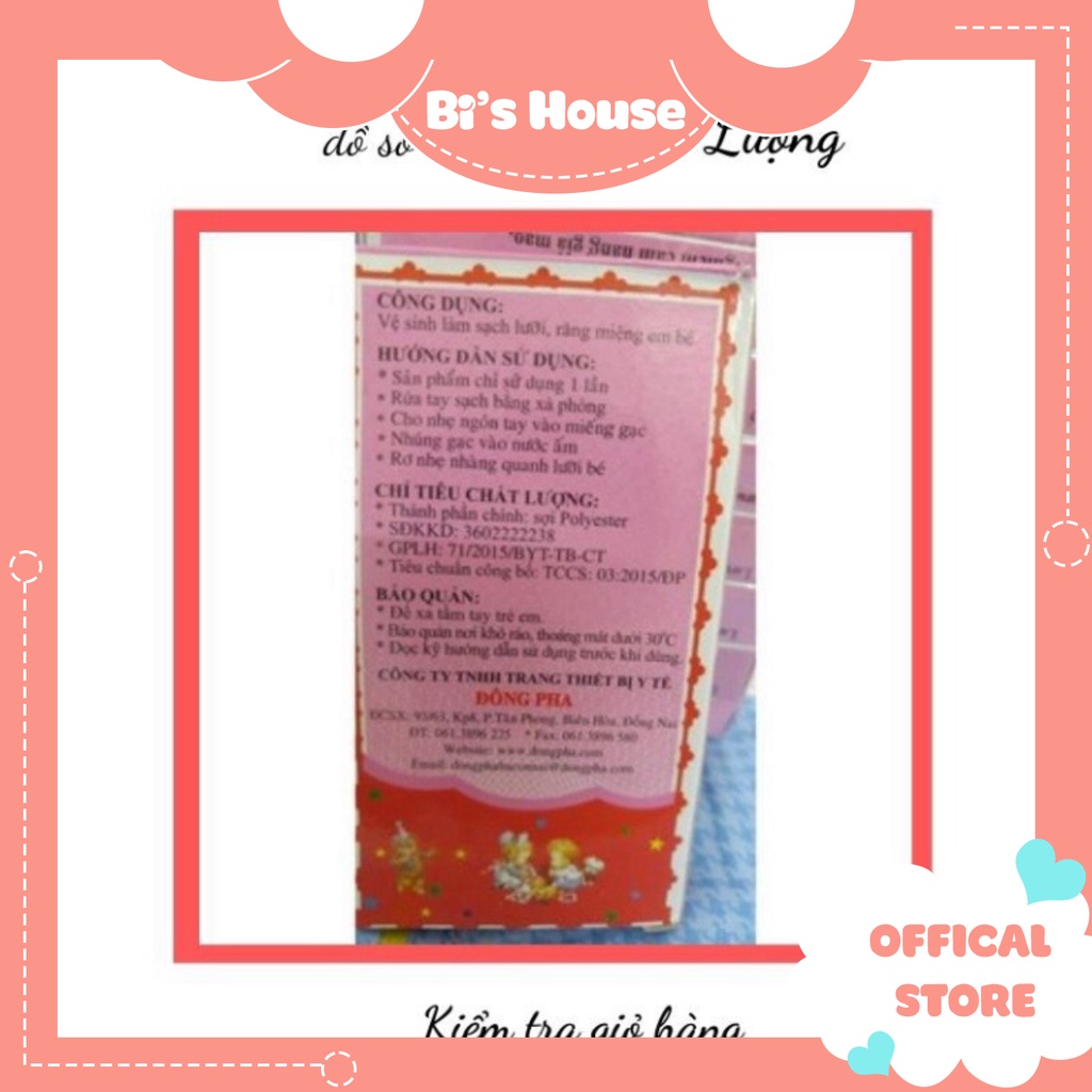 🌟 Rơ lưỡi đông pha vệ sinh răng miệng sạch sẽ an toàn cho bé| 50 chiếc🍀