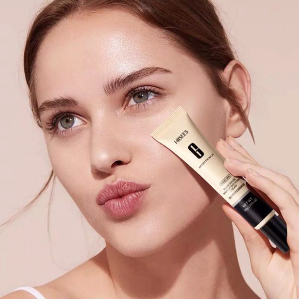Kem Nền Lót - Che Khuyết Điểm Kiềm Dầu Hiisees Snow Gauze Makeup Isolation Cream 30g
