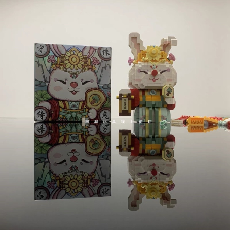 Đồ chơi xếp hình mô hình lắp ráp Nhân Vật Hoạt Hình Chúc Tết 2024 by loz Nanoblocks