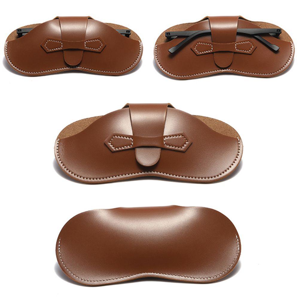 Túi Da PU Đựng Mắt Kính Cầm Tay Cho Nam Nữ