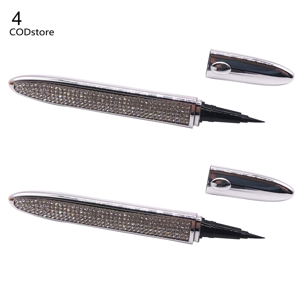 Bút kẻ mắt màu đen chống phai màu dầu lâu trôi đính đá lấp lánh dành cho nữ
 | BigBuy360 - bigbuy360.vn