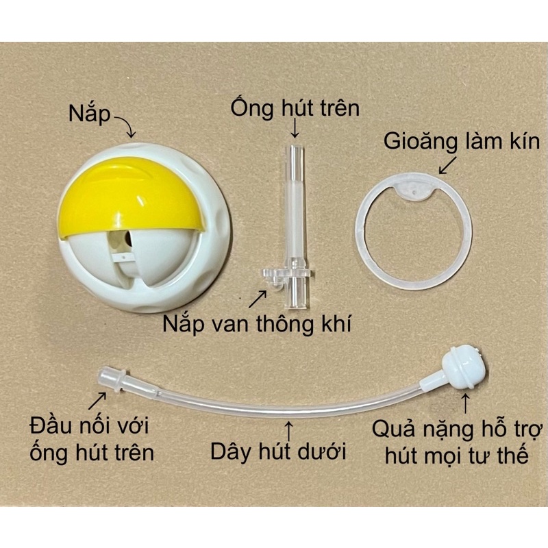 Nắp ống hút dùng cho bình sữa Avent Natural P06