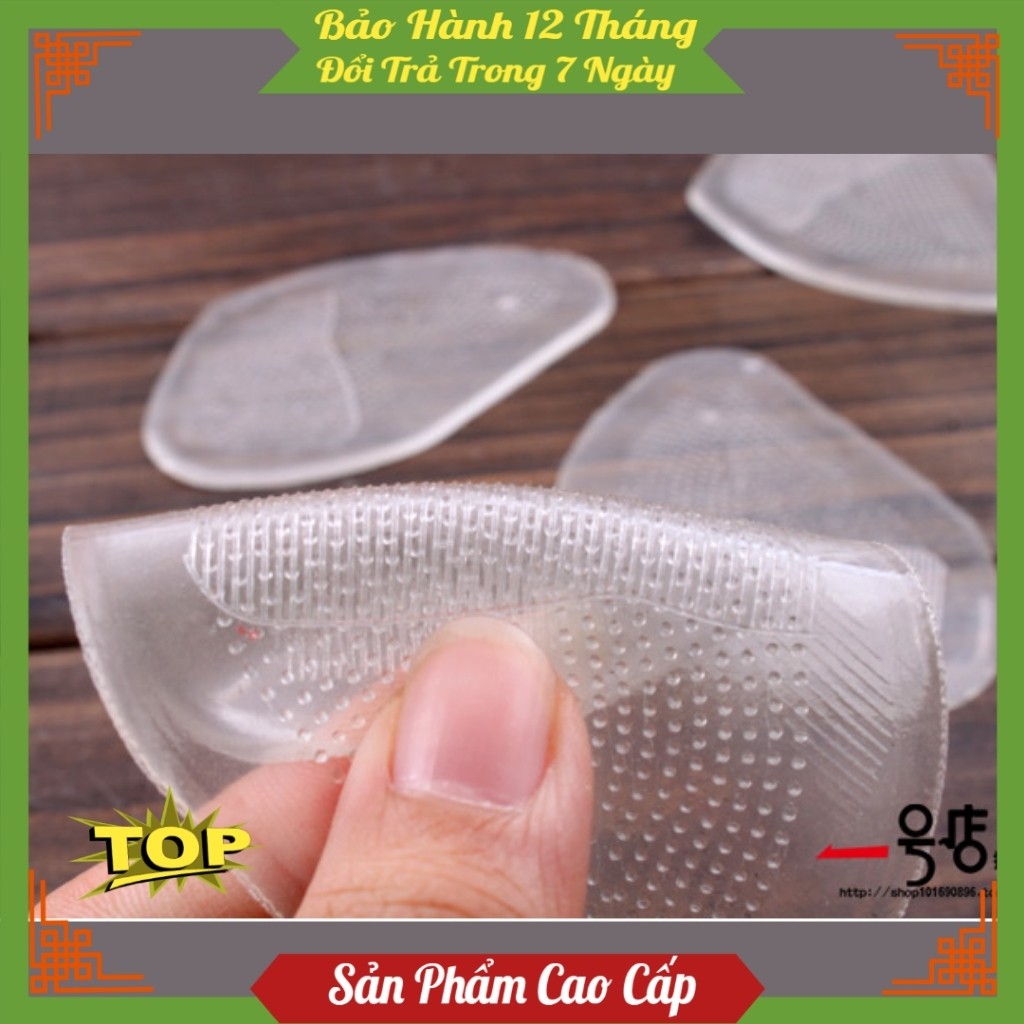 Lót Giày, 2 Miếng Lót Mũi Giày Nữ silicon Kích Size Giầy, Chống Đau Chân