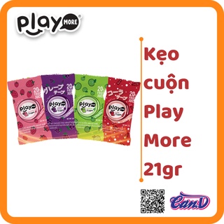 Kẹo cuộn Play More 21gr
