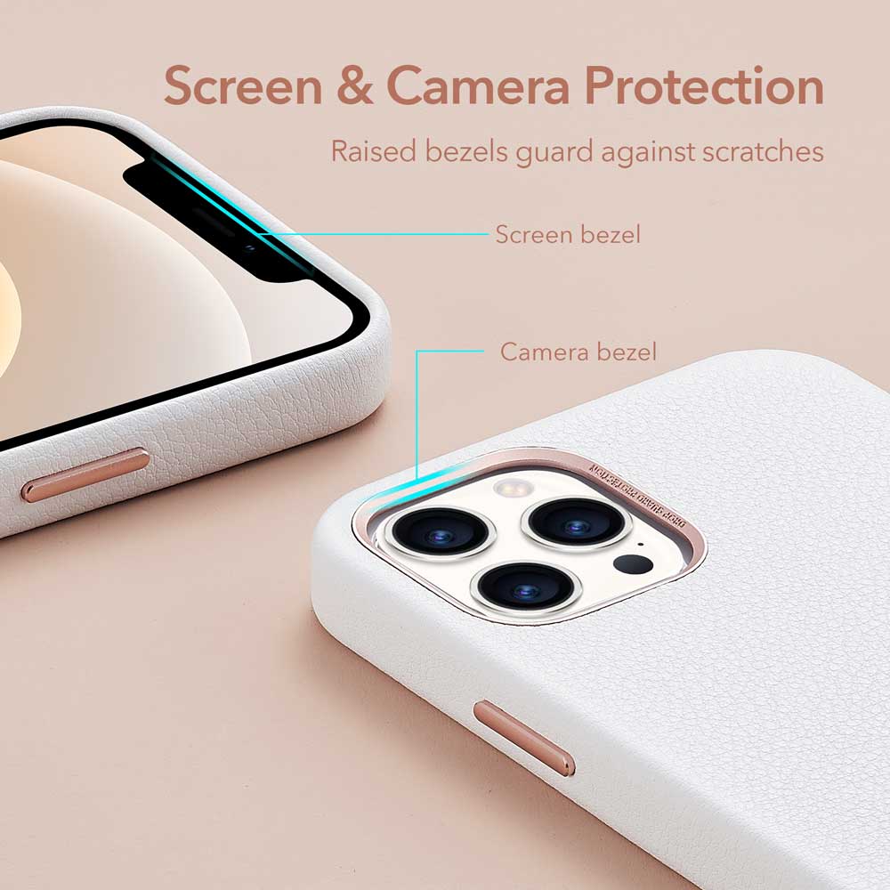 Ốp điện thoại ESR bề mặt da sần sang trọng cho iPhone 12 Mini 12 Pro Max