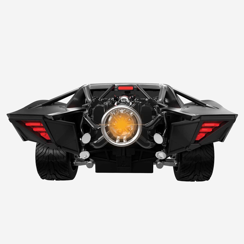 Mô hình xe Mattel 🦇 DC Multiverse 7-inch 🦇 The Batman Movie 2022: RC Batmobile 1:10 Scale