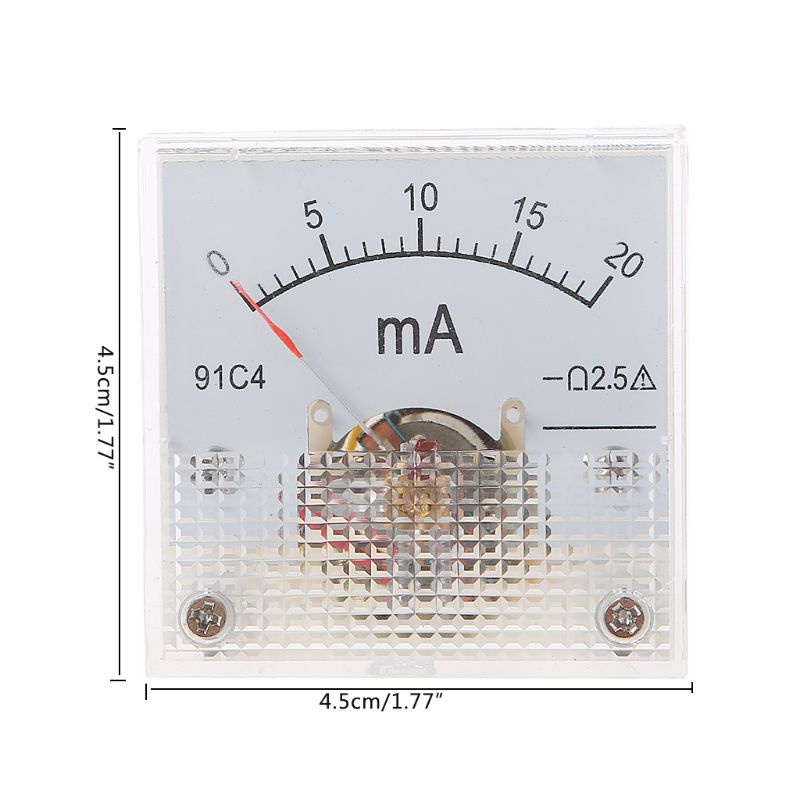 Bảng Đo Dòng Điện Godd 91c4 Dc 1 / 2 / 3 / 5 / 10 / 20 / 30 / 50 / 100 / 200 / 300 / 500ma