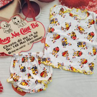 Bộ mát hotga bé sơ sinh dưới 8kg