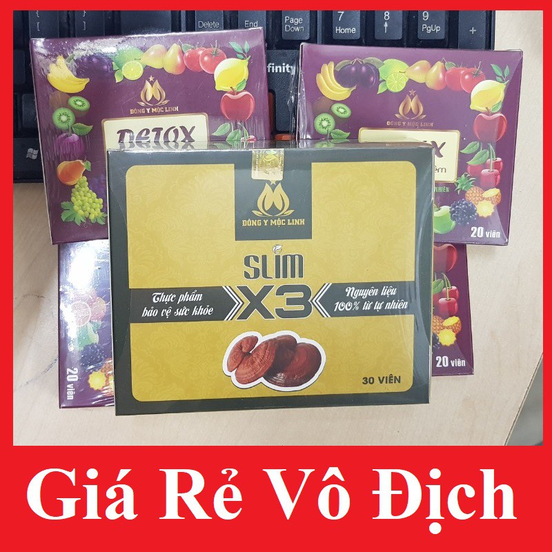 Giảm Cân X3 Mộc Linh 🎁 FREESHIP 🎁 Giảm Cân Hiệu Quả Hộp 30 Viên Date Mới | WebRaoVat - webraovat.net.vn