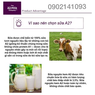 SỮA BỘT TƯƠI NGUYÊN KEM A2 CỦA ÚC