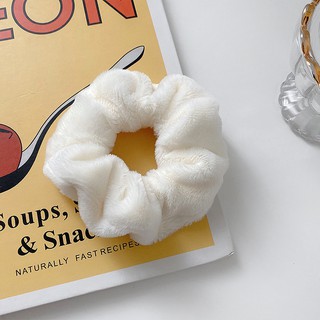 Dây cột tóc lông nhung Mềm mịn CUTE scrunchies
