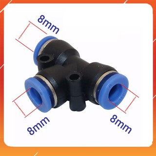 T Nối Nhanh PE 8MM- Combo 10