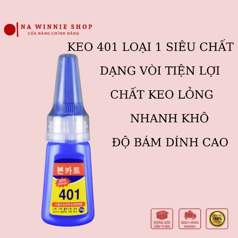 KEO 401 GẮN MÓNG ÚP LOẠI 1