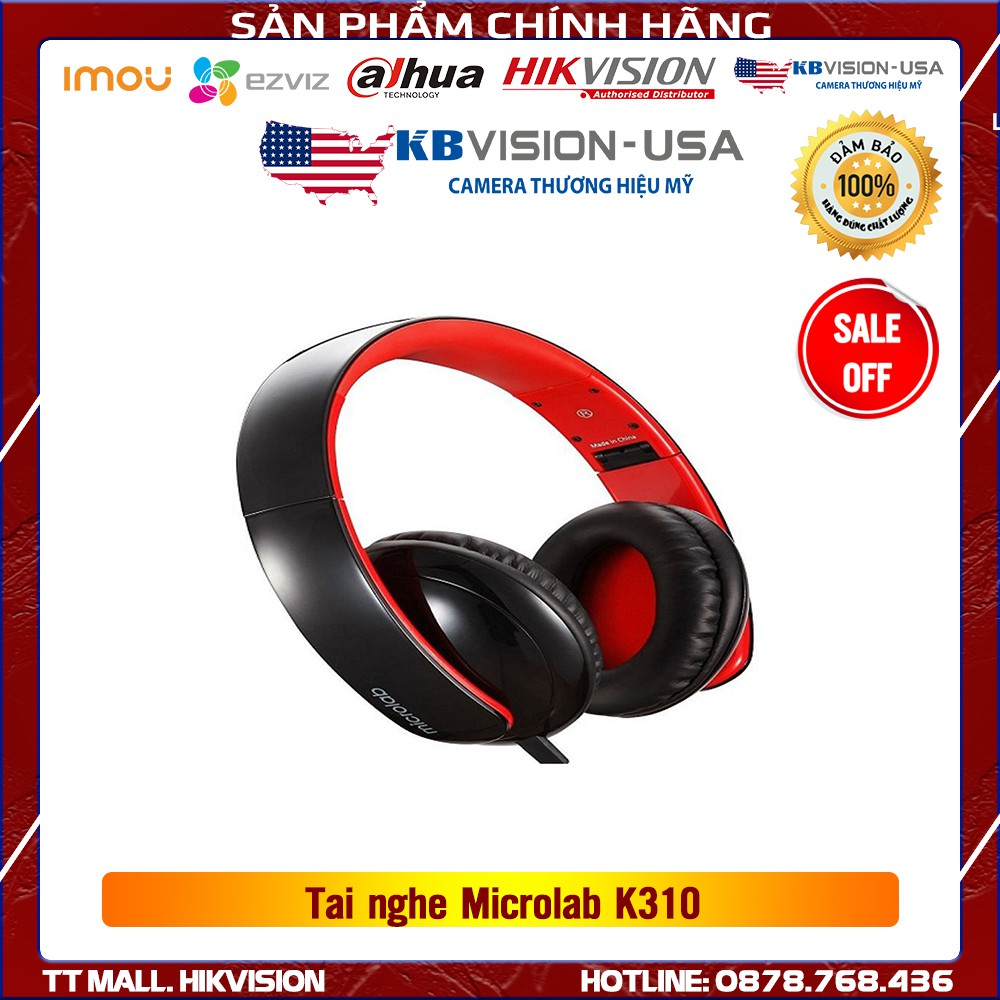 Tai nghe chính hãng Microlab K310  - Âm thanh chất lượng cao | BigBuy360 - bigbuy360.vn