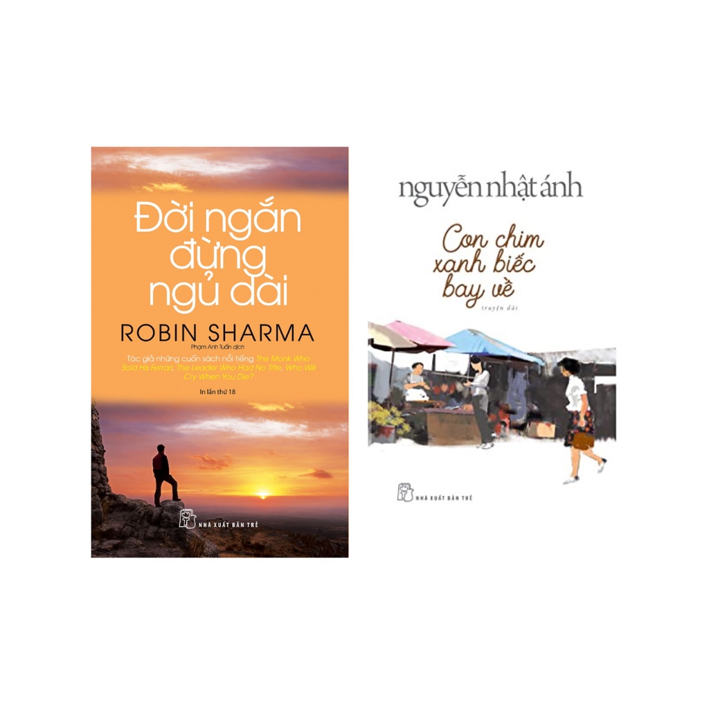 Sách Combo 2 Cuốn: Đời Ngắn Đừng Ngủ Dài +  Con Chim Xanh Biếc Bay Về
