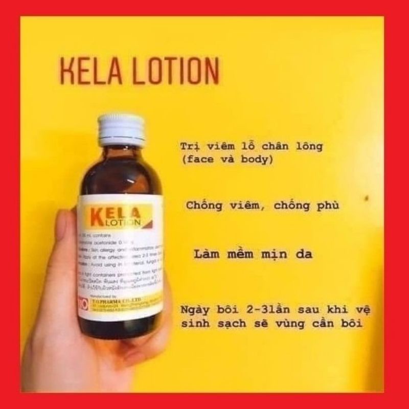 [CHÍNH HÃNG] KELA LOTION THAILAN - Nước serum dưỡng da (30ml - 60ml)