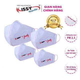Đồng phục khẩu trang kissy cho cả gia đình mẫu vải trơn, được chọn màu vải và chọn size