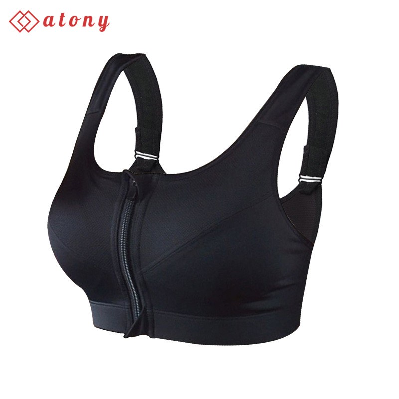 ib Bộ Đồ Tập Sinh Nhiệt Đổ Mồ Hôi Giảm Mỡ Bụng ATONY Cao Cấp - Set: Áo Khoác Ngắn Tay + Áo Ngực + Quần