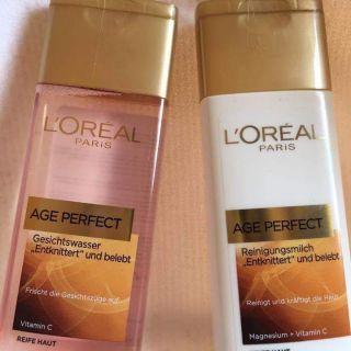 Combo sữa rửa mặt, nước hoa hồng L'oreal