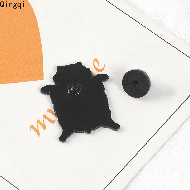 Ghim cài áo Miss Zoe hình mèo hoạt hình dễ thương