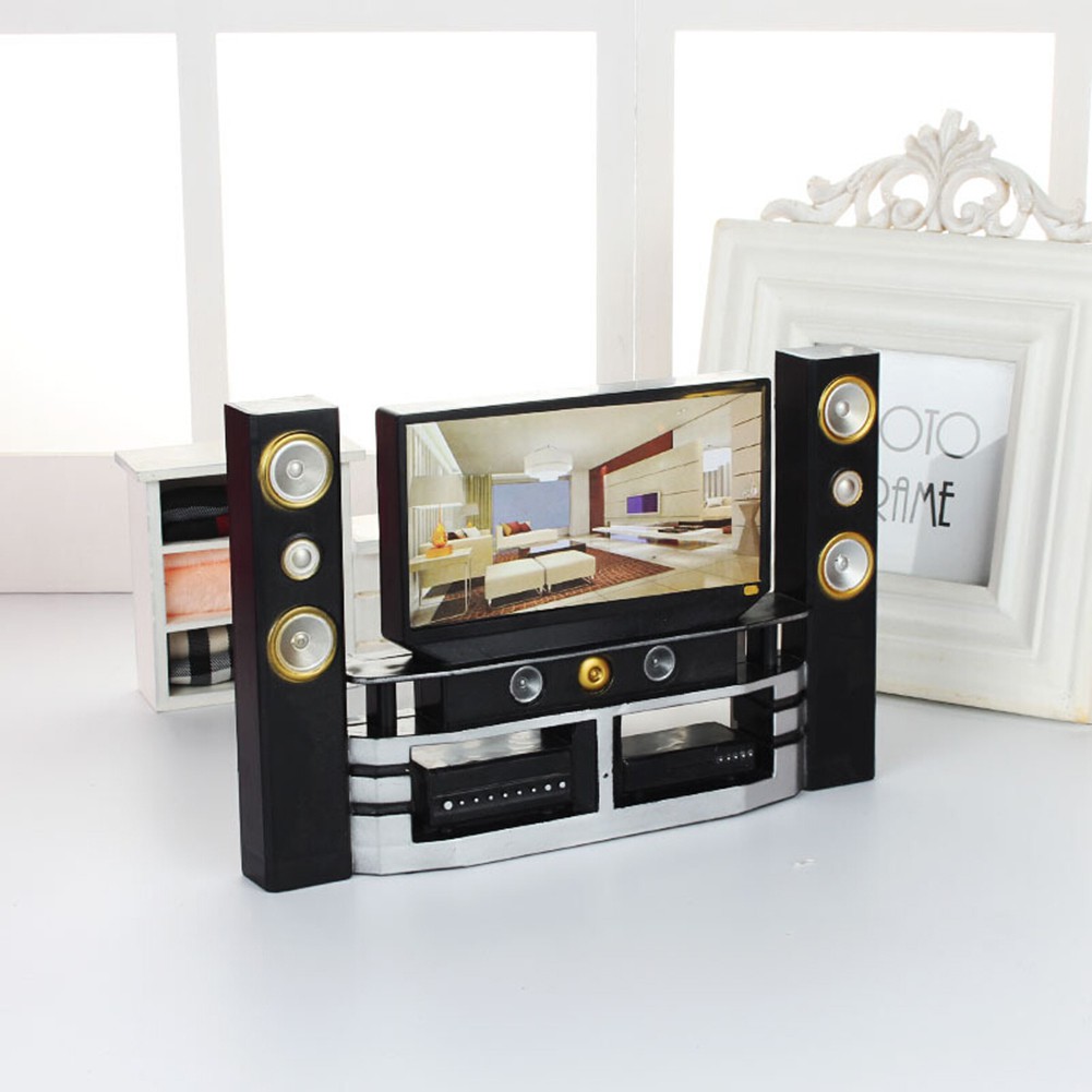 Phụ Kiện TV Mini Cho nhà Búp Bê