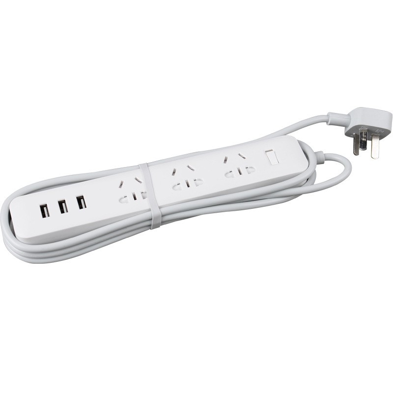 Ổ Điện 3 Ổ Cắm Và 3 Ổ USB Chống Rò Rỉ Chống Cháy Nổ Điện Tự Động Ngắt Khi Quá Tải