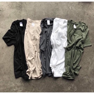 Áo thun trơn basic Gildan xuất khẩu, 100% cotton, nhiều màu cả nam và nữ