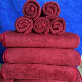 Khăn gội đầu, trải gối spa kt 35*75cm