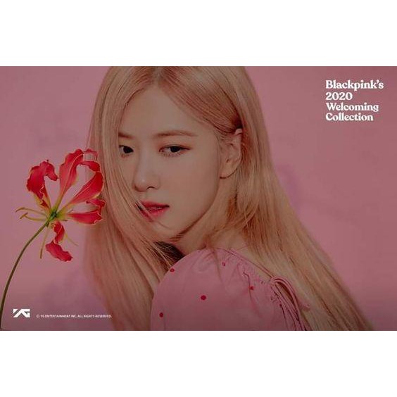 Tờ poster có keo dán Blackpink 2020