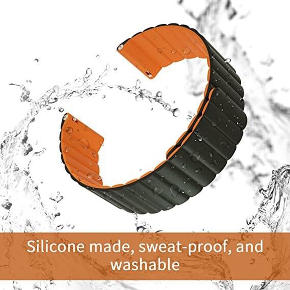 Dây Đeo Silicon Khóa Nam Châm Cho Đồng Hồ Thông Minh Xiaomi Watch S1