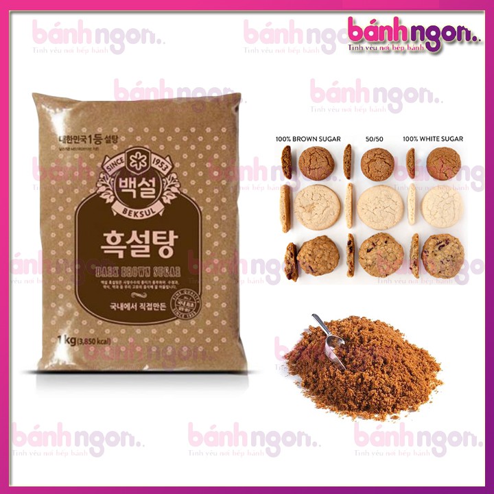 Đường Nâu Đen Hàn Quốc Beksul Gói 100g