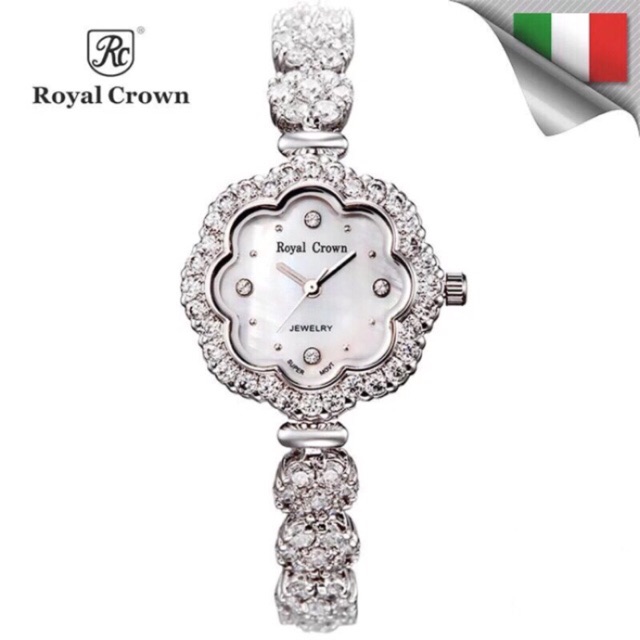 Đồng hồ nữ chính hãng Royal Crown 3816 Dây Đá