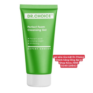 (chính hãng) Gel Sữa Rửa Mặt Dr.Choice Ngăn Ngừa Mụn , Kiềm Dầu , Chống Lão Hóa , Dùng Cho Mọi Loại Da