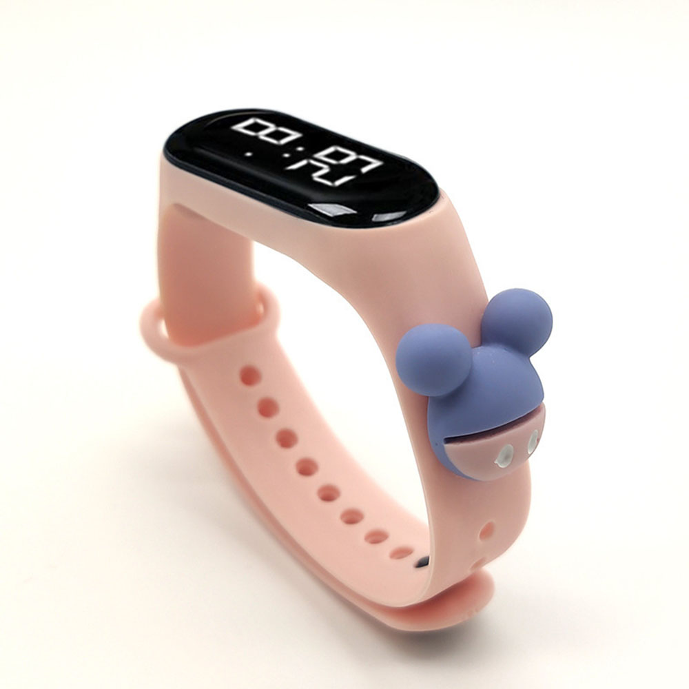 Đồng hồ LED Qipin hình nhân vật hoạt hình dễ thương phong cách Hàn Quốc cho học sinh | BigBuy360 - bigbuy360.vn