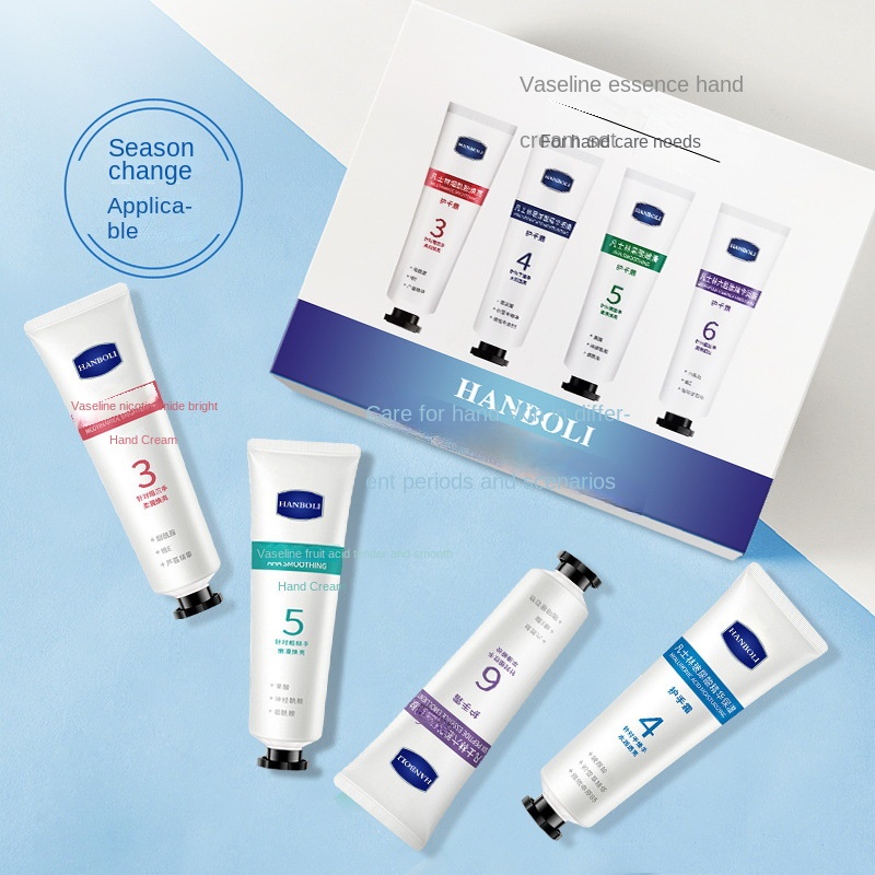 Vaseline set 4 Kem Dưỡng Ẩm Da Tay Vào Thu Đông