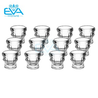 Bộ 12 ly thủy tinh mắt tre 5ml
