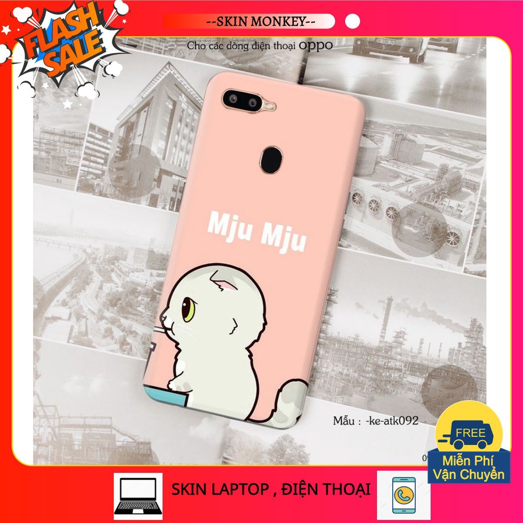 Skin dán cho các dòng điện thoại OPPO Reno 2 - Reno 2F - R17 - R15pro in nhiều hình ngộ nghĩnh