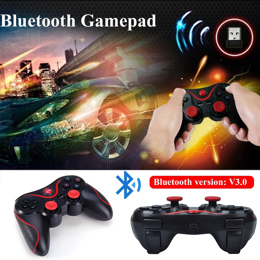 Tay cầm chơi game T3 không dây kết nối Bluetooth S600 STB s3vr - Hàng nhập khẩu