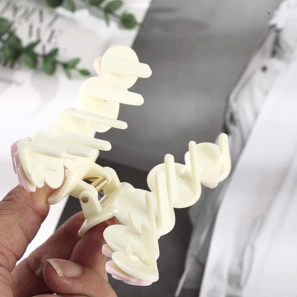 Kẹp tóc Haimeikang hình hoa màu sắc ngọt ngào phong cách Hàn Quốc thời trang cho nữ