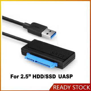 USB 3.0 to SATA 2.5" Hard Drive HDD SSD Adapter Converter Cable 22Pin