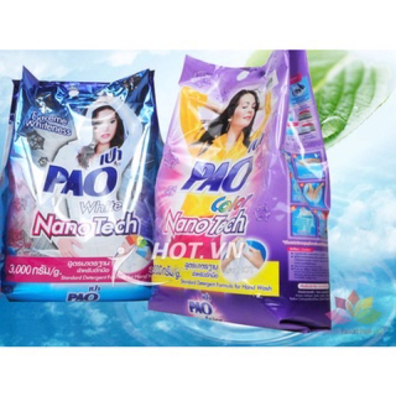 Bột giặt Pao 3kg