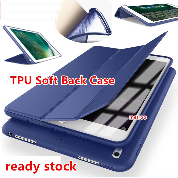 Bao da điện thoại TPU màu trơn họa tiết chấm bi 3D dành cho iPad Air 1/2 MIni 2 3 Ipad 4