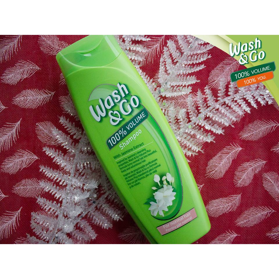 DẦU GỘI WASH&GO- Tinh chất hoa Nhài